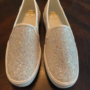 Keds x Kate Spade Double Decker Glitter Sneakers